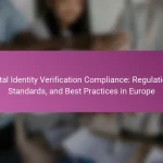 Digital Identity Verification Compliance: Regulations, Standards, and Best Practices in Europe