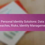 Personal Identity Solutions: Data Breaches, Risks, Identity Management